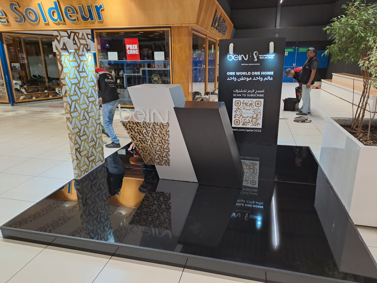 organisation stand